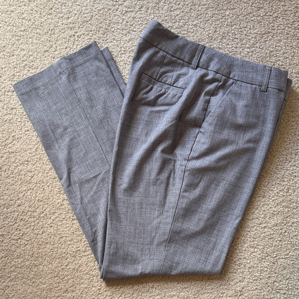 Nine West Charcoal Barely Bootcut Pants